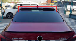 Fiat Tipo 2016– Spoiler na zadní okno DPT (černý lesk) fotografie 1