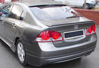 Honda Civic Sedan VIII 2006–2011 Spoiler DPT (k lakování) fotografie 6