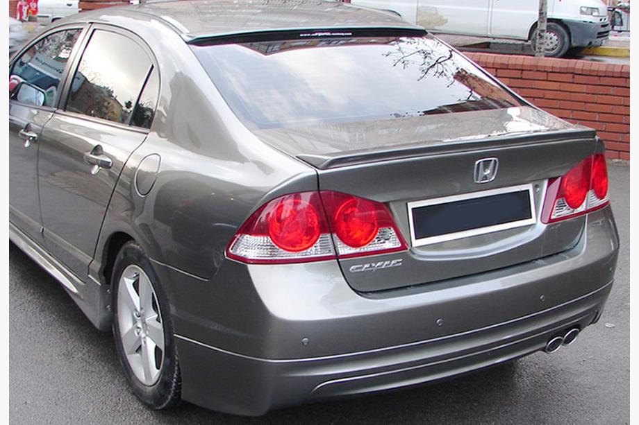 Honda Civic Sedan VIII 2006–2011 Spoiler DPT (k lakování) Fotografie 6