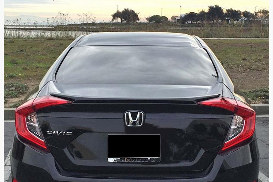 Honda Civic Sedan X 2016–2021 Spoiler DPT (k lakování) Image