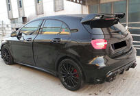 Mercedes A-class W176 2012–2018 Spoiler DPT V-1 (černý lesk) fotografie 4