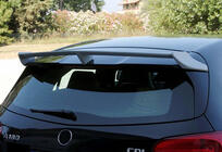 Mercedes A-class W176 2012–2018 Spoiler DPT V-3 (černý lesk) fotografie 2