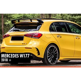 Spoiler DPT V-1 (černý lesk) Mercedes A-class W177 2018–