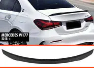 Mercedes A-class W177 2018– Spoiler DPT V-2 (SD, černý lesk) fotografie 1