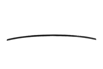 Mercedes C-class W204 2007–2015 Spoiler DPT V-1 (černý lesk) fotografie 3