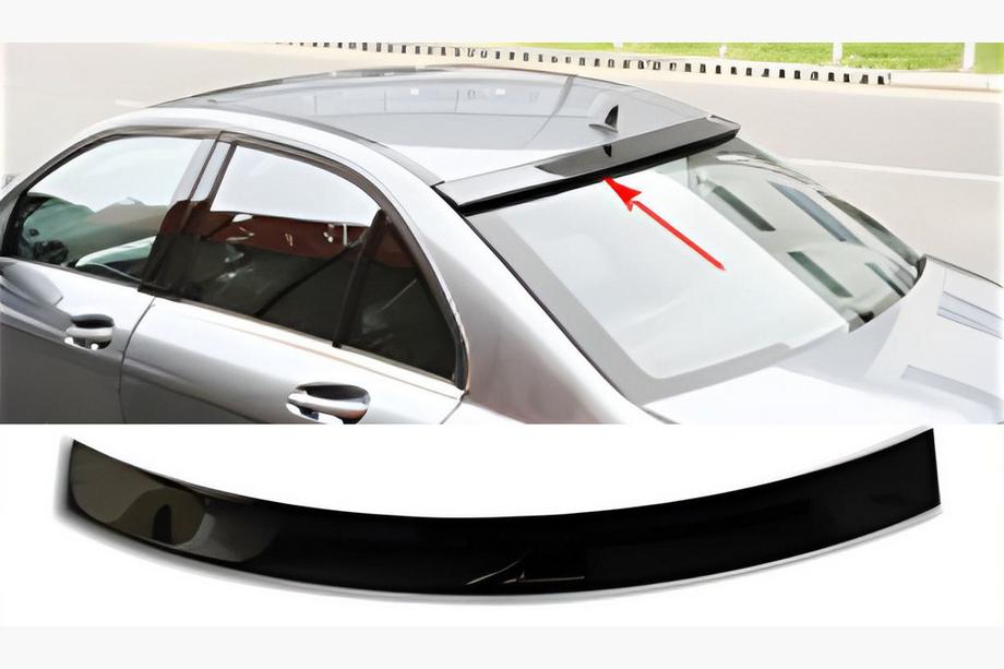 Mercedes C-class W204 2007–2015 Spoiler DPT V-1 (černý lesk) Image
