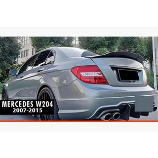 Spoiler DPT V-2 (černý lesk) Mercedes C-class W204 2007–2015 fotografie 1