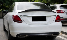 Mercedes C-Class W205 2014–2021 Spoiler DPT V-2 (černý lesk) fotografie 1