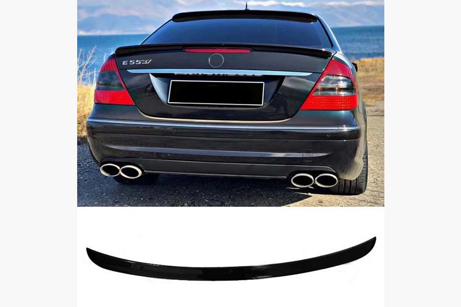 Mercedes E-class W211 2002–2009 Spoiler DPT (černý lesk) Image