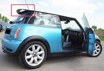 Mini Cooper R50/52/53 2000–2006 Spoiler DPT (černý lesk) fotografie 2