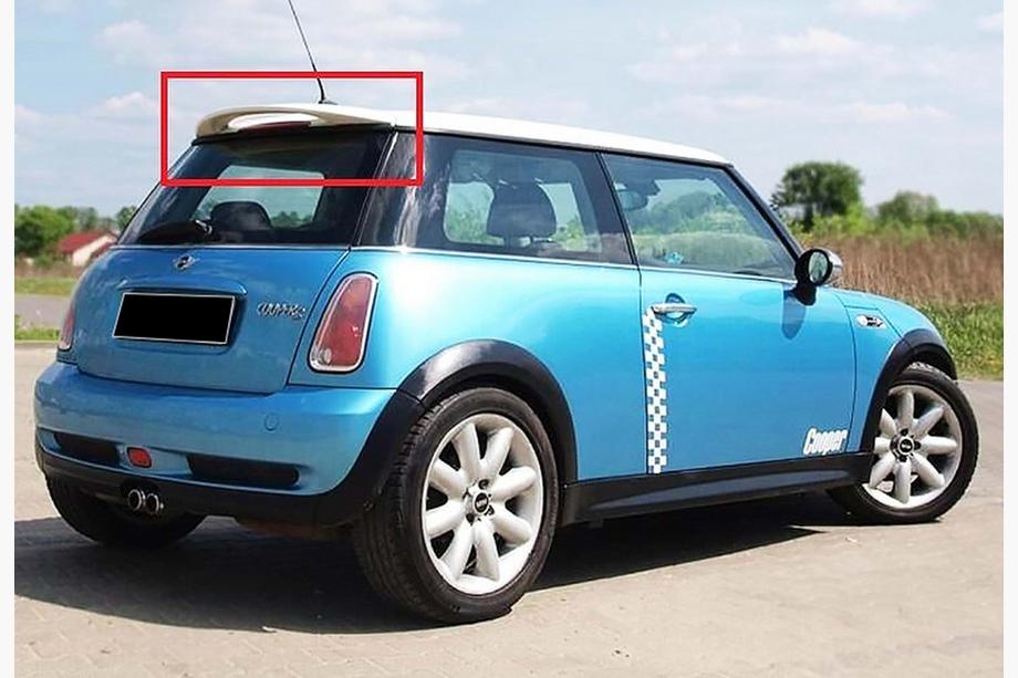 Mini Cooper R50/52/53 2000–2006 Spoiler DPT (černý lesk) Image