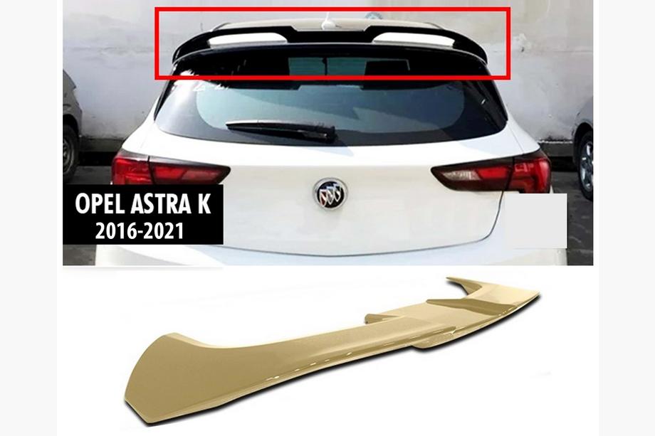 Opel Astra K 2016–2021 Spoiler DPT V-1 (černý lesk) Image