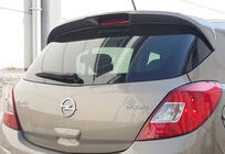 Opel Corsa D 2007–2014 Spoiler DPT (černý lesk) fotografie 1