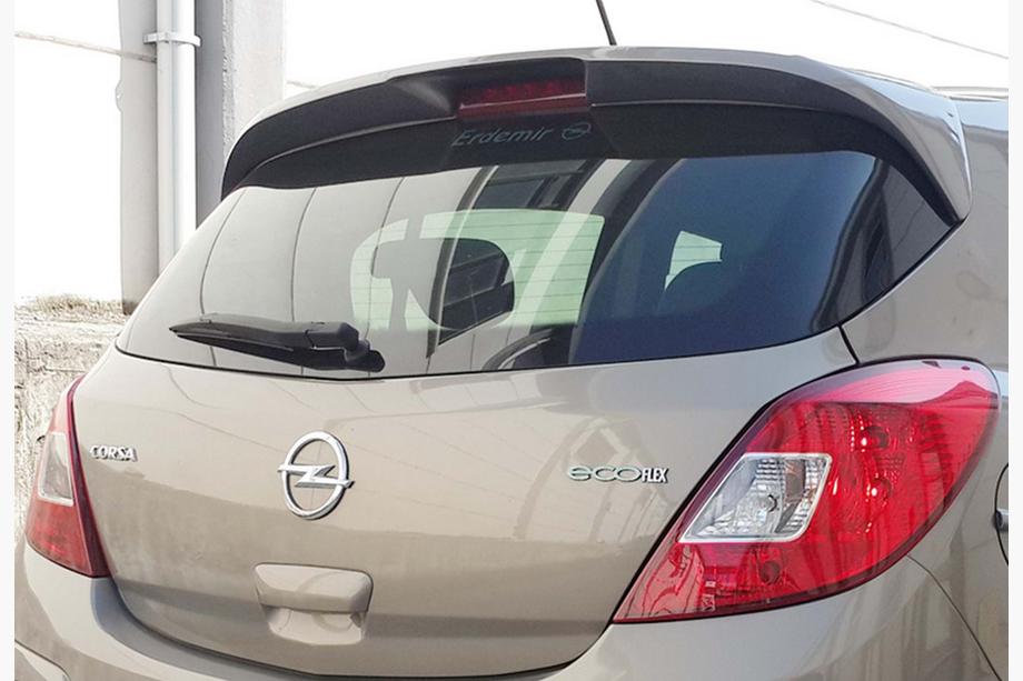 Opel Corsa D 2007–2014 Spoiler DPT (černý lesk) Image