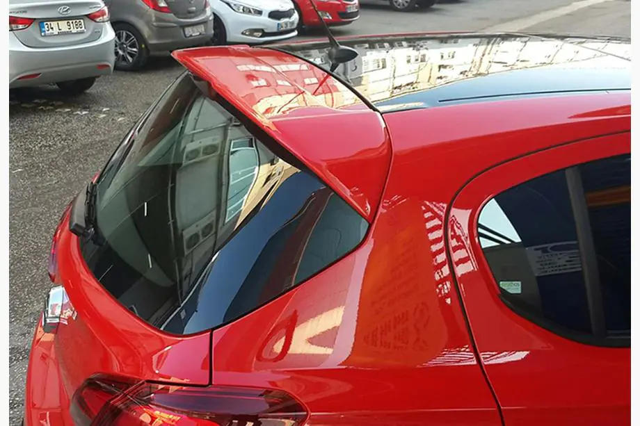 Opel Corsa E 2015–2019 Spoiler DPT V-2 (černý lesk) Fotografie 11