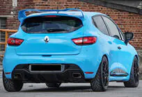 Renault Clio IV 2012–2019 Spoiler DPT V-1 (k lakování) fotografie 10