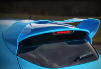 Renault Clio IV 2012–2019 Spoiler DPT V-1 (k lakování) fotografie 1