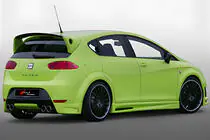 Seat Leon 2005–2012 Spoiler DPT V-2 (2009-2012, k lakování) fotografie 1