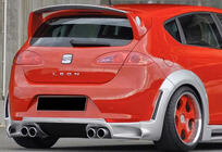 Seat Leon 2005–2012 Spoiler DPT V-5 (2005-2009, k lakování) fotografie 4