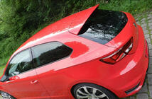 Seat Leon 2013–2020 Spoiler DPT V-1 (2 dveře, černý lesk) fotografie 3