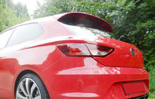 Seat Leon 2013–2020 Spoiler DPT V-1 (2 dveře, černý lesk) fotografie 5