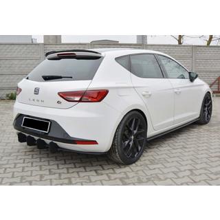 Spoiler DPT V-8 (černý lesk) Seat Leon 2013–2020 fotografie 3