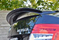 Skoda Octavia III A7 2013–2019 Spoiler DPT V-3 (černý lesk) fotografie 2