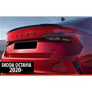 Spoiler DPT V-1 (černý lesk) Skoda Octavia IV A8 2020– fotografie 1