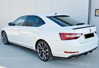 Skoda Superb 2015–2024 Spoiler na zadní okno DPT V-1 (2015-2019, černý lesk) fotografie 4