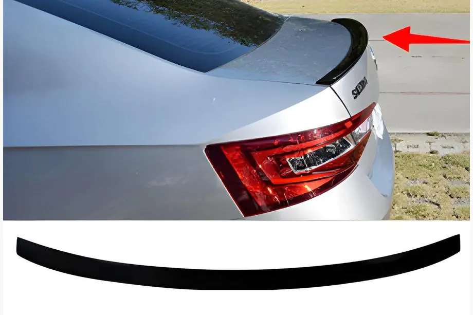 Skoda Superb 2015–2024 Spoiler DPT V-1 (2019-2024, černý lesk) Image