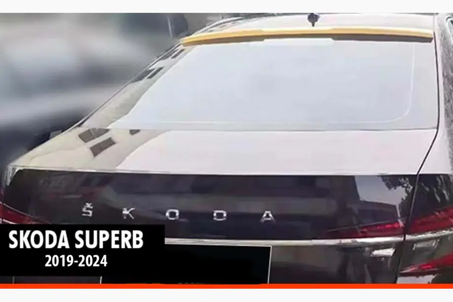 Skoda Superb 2015–2024 Spoiler DPT V-2 (2019-2024, černý lesk) Image