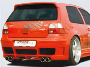Volkswagen Golf 4 1997–2006 Spoiler DPT V-2 (HB, černý lesk) fotografie 1