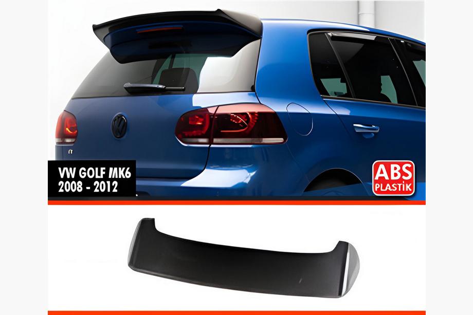 Volkswagen Golf 6 2008–2014 Spoiler DPT V-2 (HB, černý lesk) Image