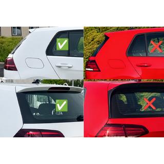 Spoiler DPT V-5 (pro Base HB, černý lesk) Volkswagen Golf 7/E-Golf 2012–2020 fotografie 2