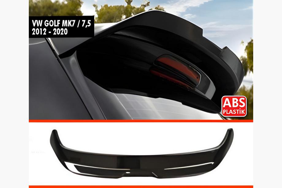 Volkswagen Golf 7/E-Golf 2012–2020 Spoiler DPT V-5 (pro Base HB, černý lesk) Image