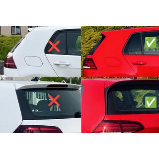 Spoiler DPT V-9 (pro GTI / R HB, černý lesk) Volkswagen Golf 7/E-Golf 2012–2020 fotografie 4
