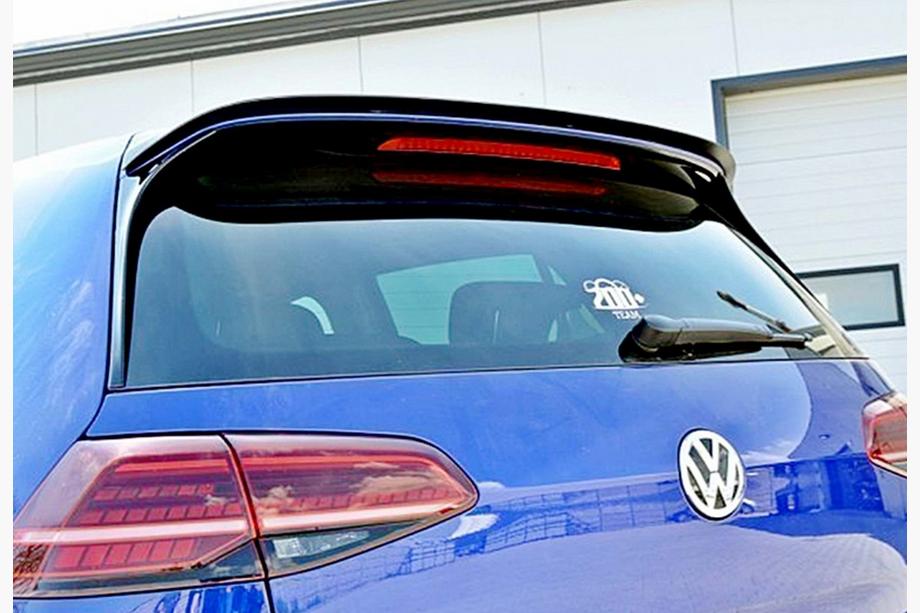 Volkswagen Golf 7/E-Golf 2012–2020 Spoiler DPT V-9 (pro GTI / R HB, černý lesk) Image