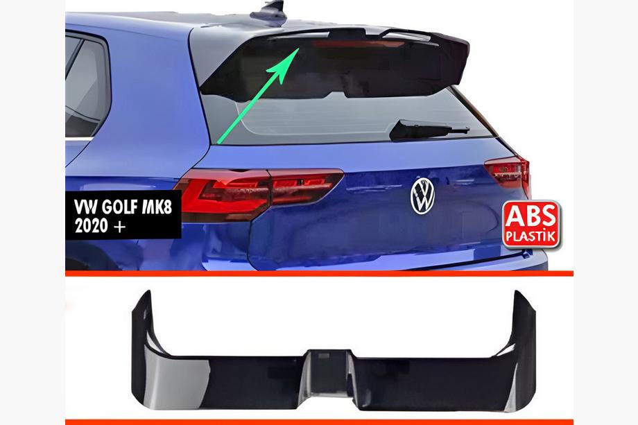 Volkswagen Golf 8 2019– Spoiler DPT V-1 (HB, černý lesk) Image