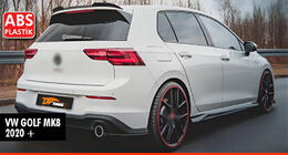 Volkswagen Golf 8 2019– Spoiler DPT V-3 (HB, černý lesk) fotografie 1