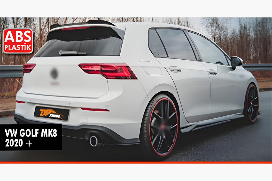Volkswagen Golf 8 2019– Spoiler DPT V-3 (HB, černý lesk) Image