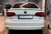 Volkswagen Jetta 2011–2018 Spoiler DPT (k lakování) fotografie 2