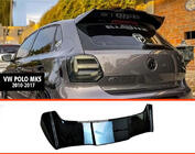 Volkswagen Polo 2010–2017 Spoiler DPT V-1 (HB, černý lesk) fotografie 1