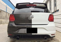 Volkswagen Polo 2010–2017 Spoiler DPT V-3 (HB, černý lesk) fotografie 5