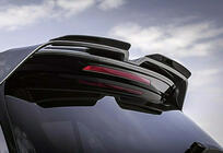 Volkswagen Polo 2010–2017 Spoiler DPT V-4 (HB, černý lesk) fotografie 1