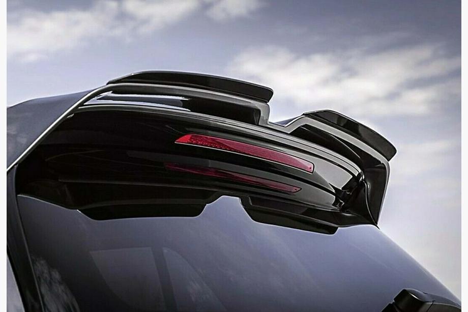 Volkswagen Polo 2010–2017 Spoiler DPT V-4 (HB, černý lesk) Image