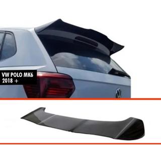 Spoiler DPT V-2 (2017-2021, HB, černý lesk) Volkswagen Polo 2017–