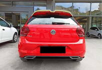 Volkswagen Polo 2017– Spoiler DPT V-4 (2017-2021, HB, černý lesk) fotografie 4