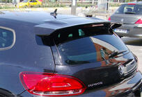 Volkswagen Scirocco 2008–2017 Spoiler DPT V-3 (2008-2013, černý lesk) fotografie 2