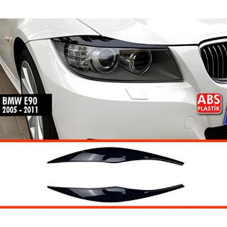 Mračítka DPT (2 ks, černý lesk) BMW řady 3 E90/E91 2005–2011 fotografie 1
