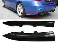 BMW řada 3 F30/F31 2012–2019 Zadní FLAP nástavce DPT (lesklá černá) fotografie 1